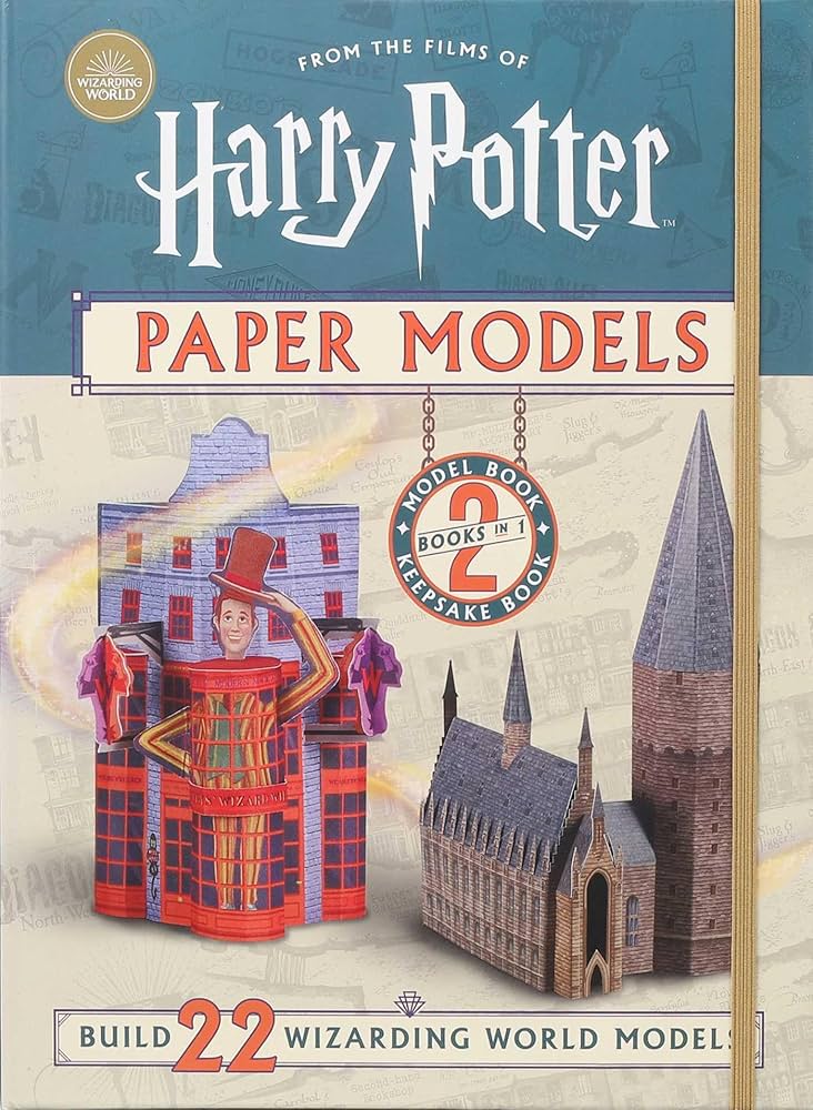 Harry Potter Paper Models: Squier, Moira: 9781684128907